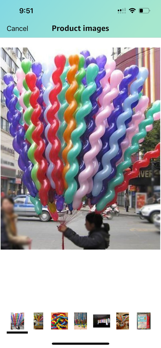 Spiral Fun Balloon